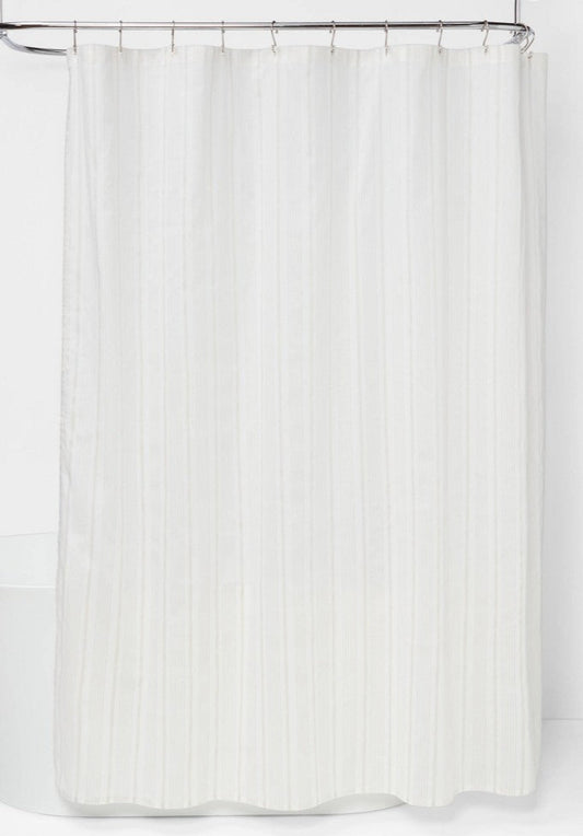 Variegated Striped Shower Curtain - Threshold