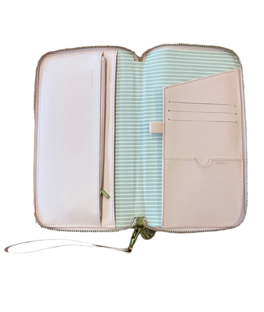 Kikki. K Pink Leather Travel