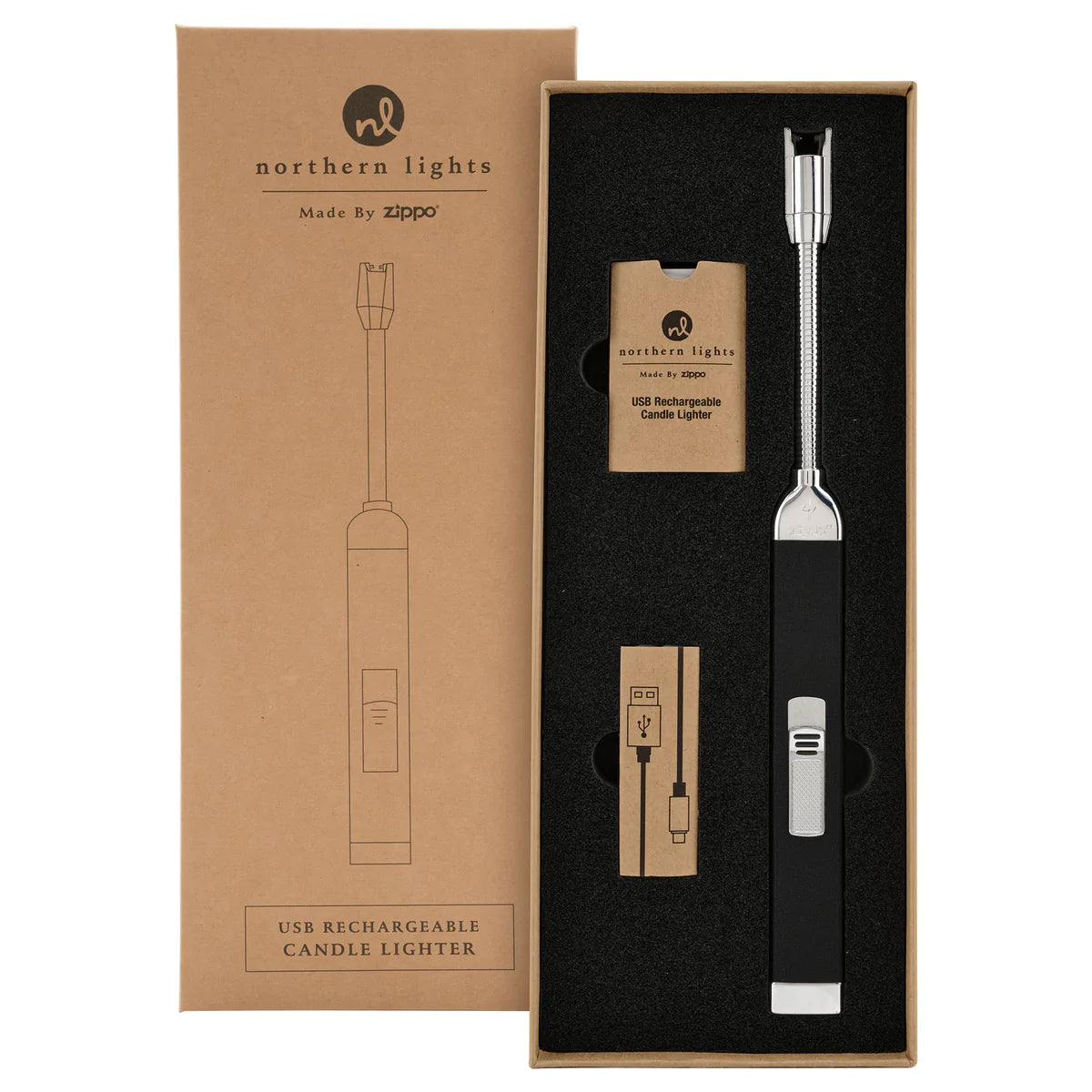 Rechargeable Candle Lighter - Charcoal