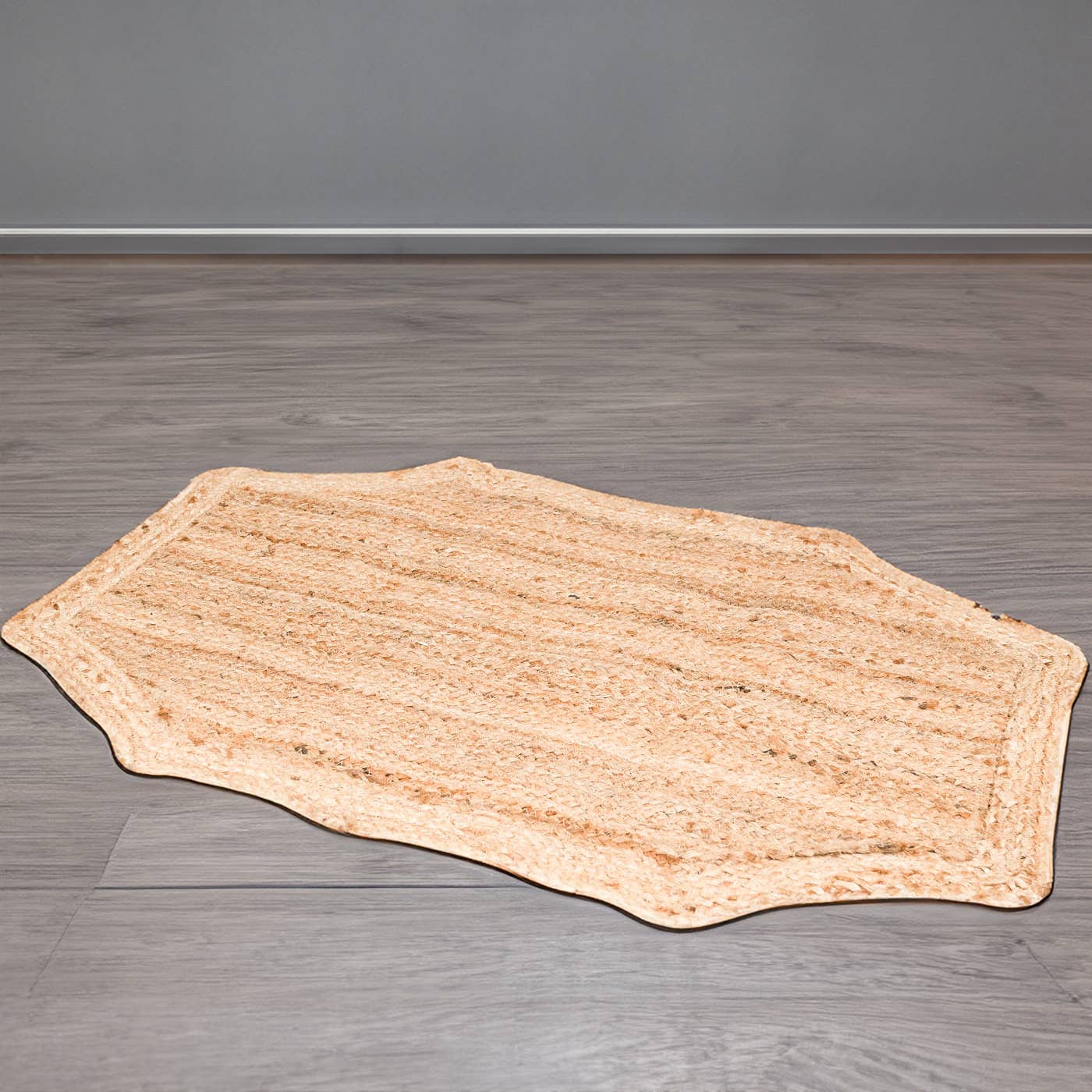 Natural Jute Octagon Rug