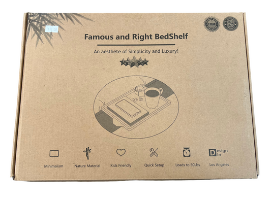 Famous and Right BedShelf
