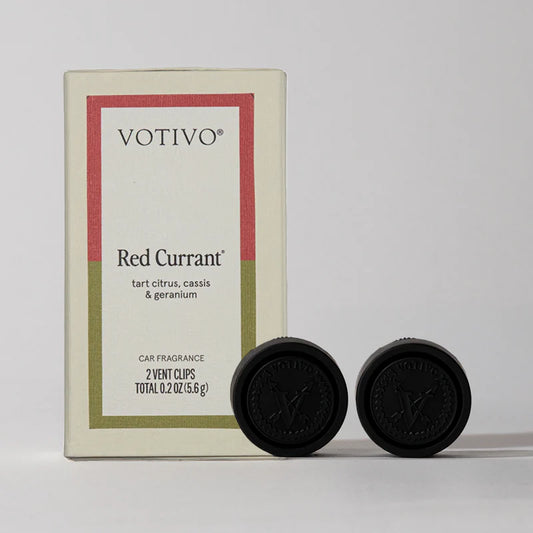 Votivo Red Currant Car Fragrance (2 Pack)
