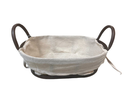 Medium Metal Basket with Handles