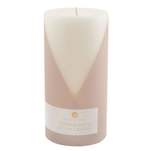 Unfragranced 3x6 Pillar: Pure White
