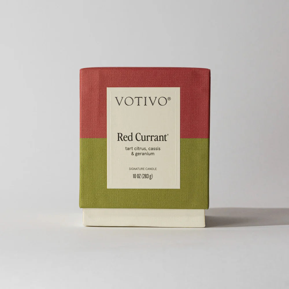 Votivo Red Currant 10 oz. Signature Candle