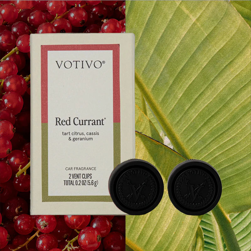 Votivo Red Currant Car Fragrance (2 Pack)