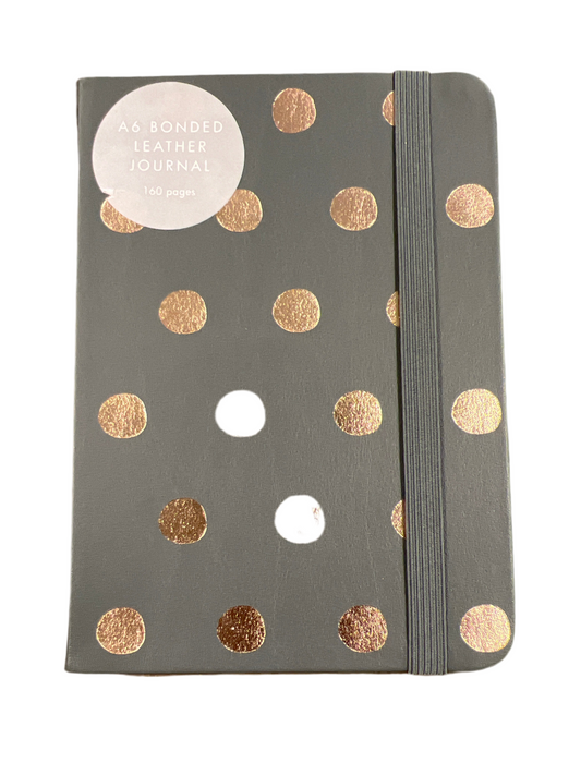 Kikki. K Bonded Leather Journal Charcoal