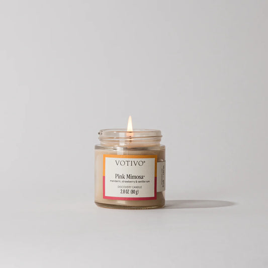 Votivo Pink Mimosa Discovery Candle