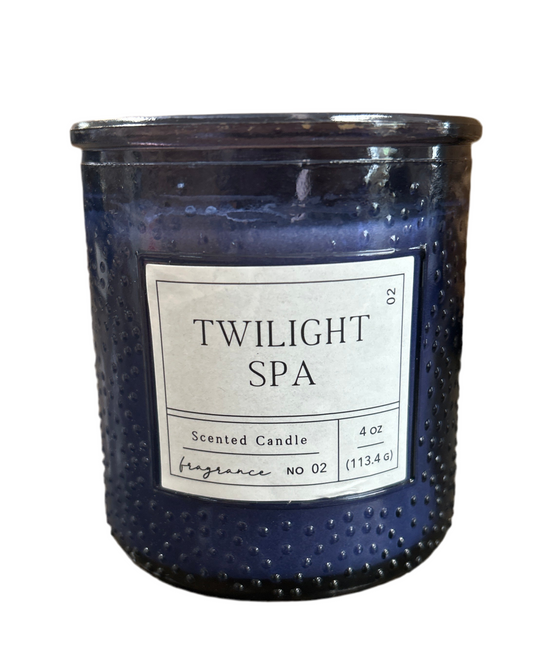 Twilight Spa Scented Glass Votive Candle 4oz