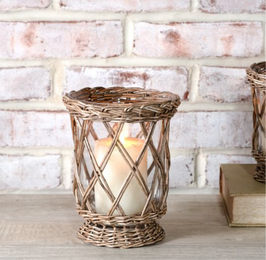 7.5" Willow Wrapped Jar