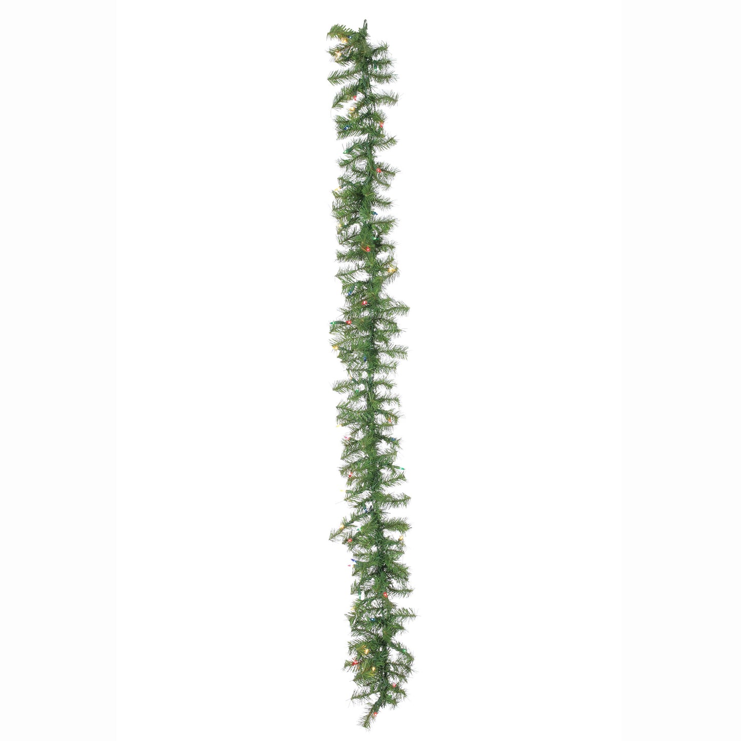 Vickerman 6 X 8 Artificial Pine Garland 140Tips 50 Multi Mini Lights