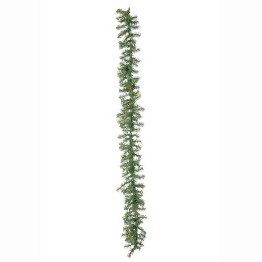 Vickerman 6 X 8 Artificial Pine Garland 140Tips 50 Multi Mini Lights