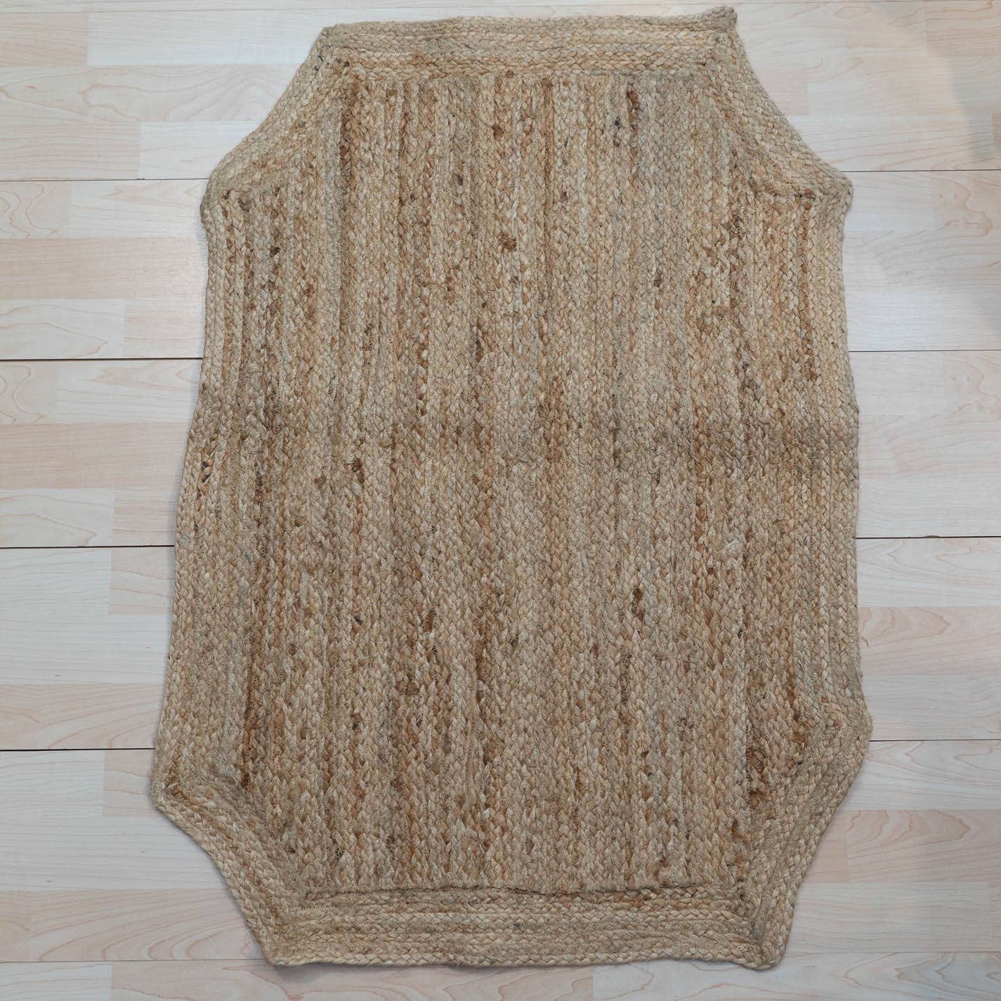 Natural Jute Octagon Rug