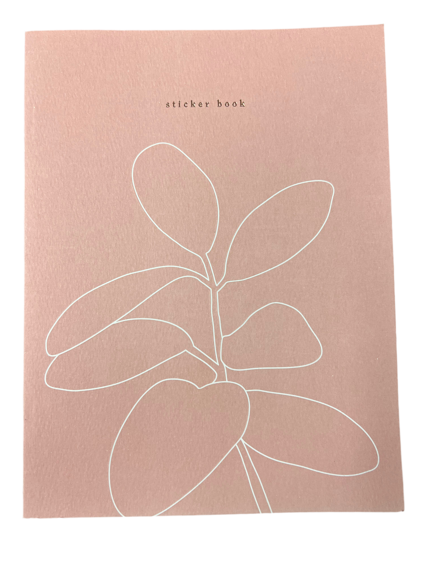 Kikki. K Dusty Coral Sticker Book