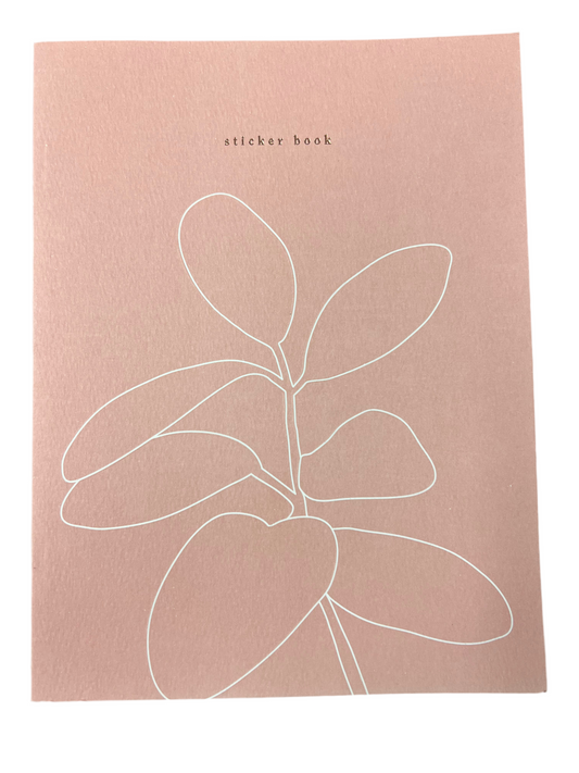 Kikki. K Dusty Coral Sticker Book