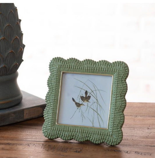 4 X 4 Green Weave Frame