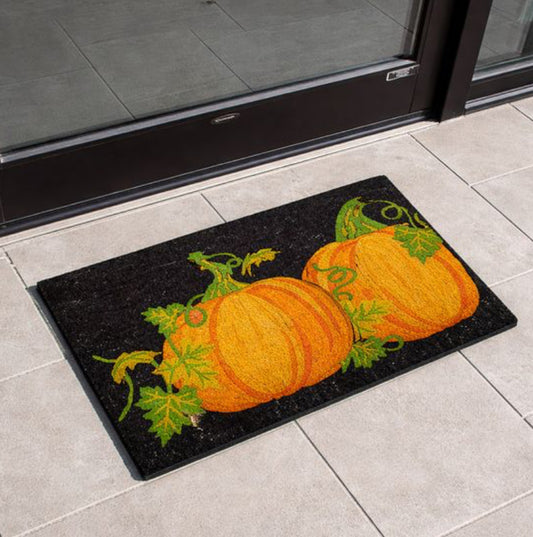29.5" X 17.75" Fall Pumpkin Doormat