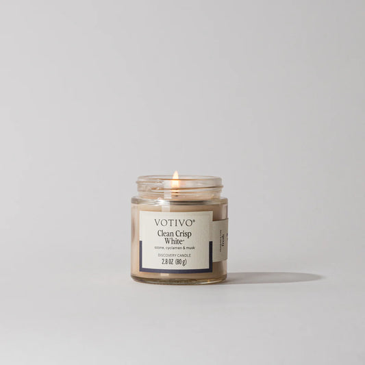 Votivo Clean Crisp White Discovery Candle