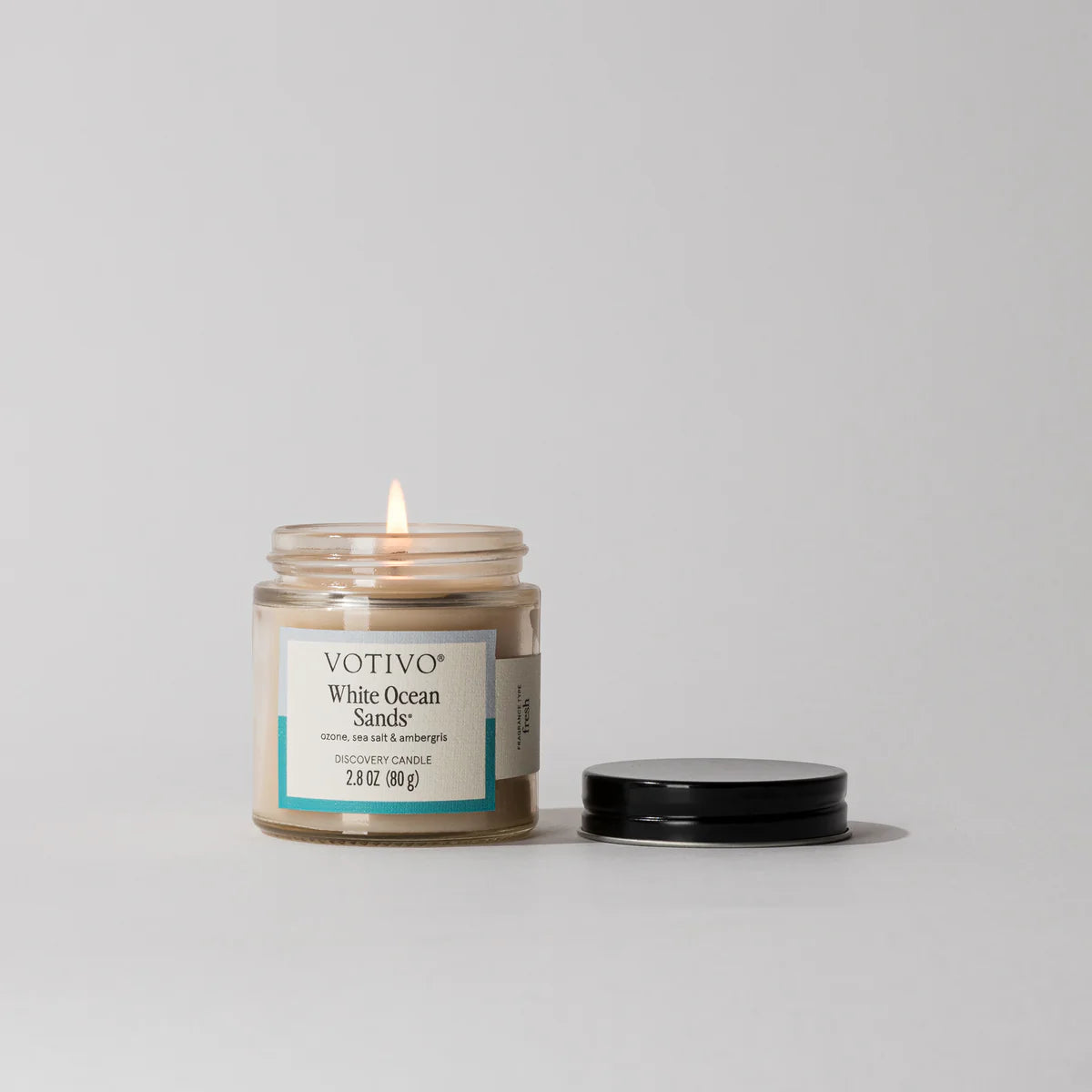 Votivo White Ocean Sands Discovery Candle