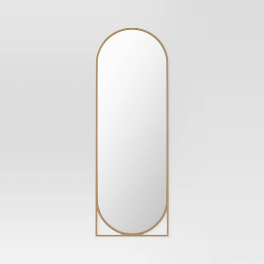 Full Length Floor Mirror Gold - Threshold