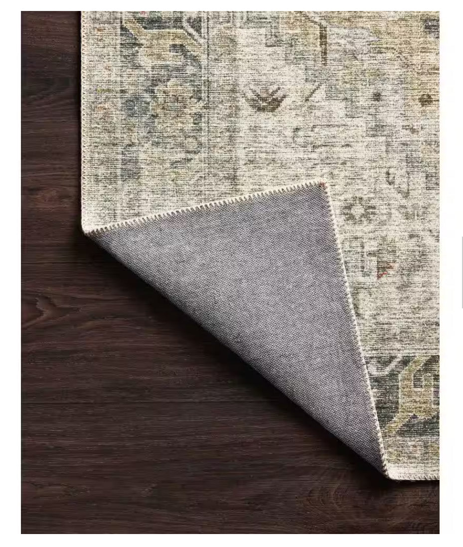 Loloi Skye Natural/Sand 7 Ft. 6 In. x 9 Ft. 6 In. Printed Boho Vintage Area Rug