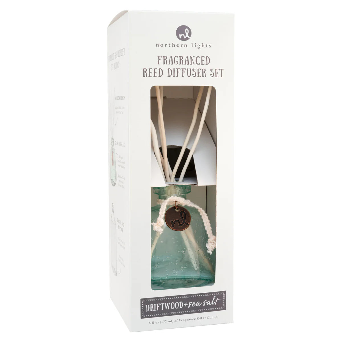 Windward Reed Diffuser: Driftwood & Sea Salt