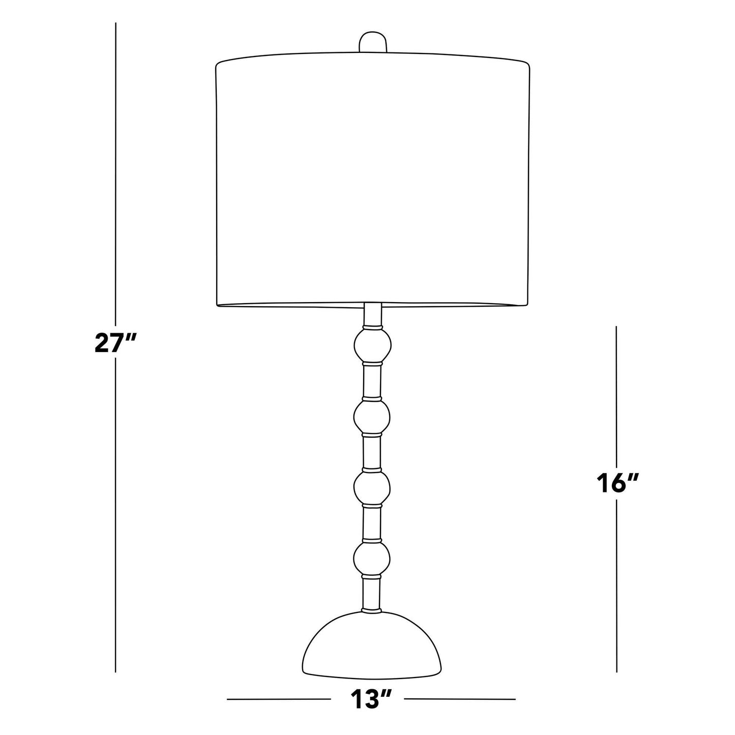 Malibu 27" Table Lamp in Travertine: Travertine, Gold Metal, Tan Leaf Shade