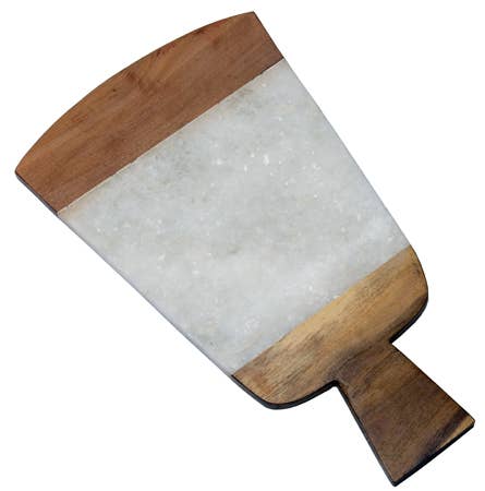 Marble & Wood Cheese Tray