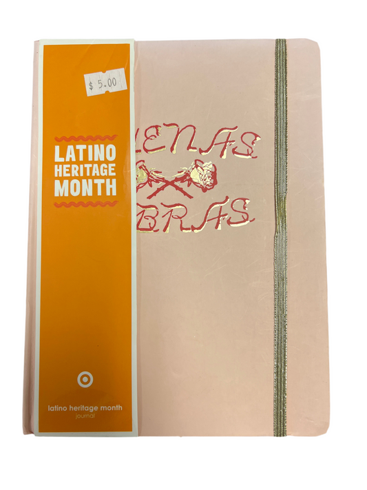 Latino Heritage Month Pink Journal