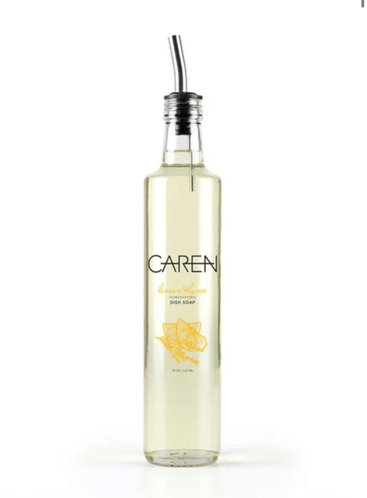Caren Homekeeping Dish Soap - Lemon Thyme - 18oz