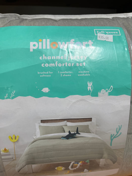 F/Q Channel Jersey Comforter Set