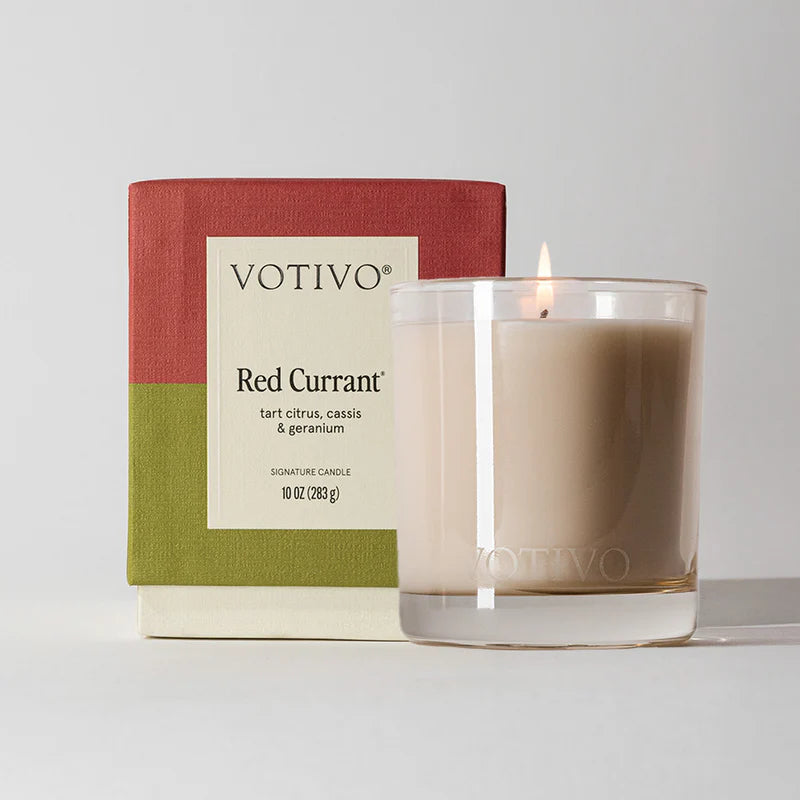 Votivo Red Currant 10 oz. Signature Candle