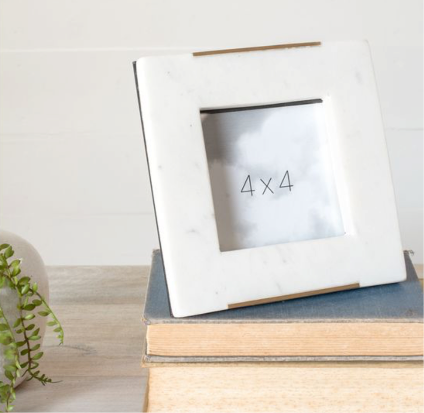 4 X 4 Marble Photo Frame