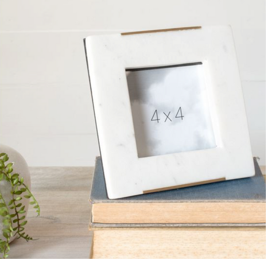 4 X 4 Marble Photo Frame