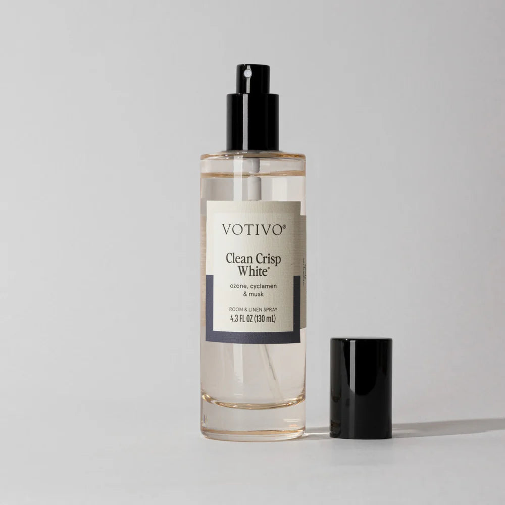Votivo Clean Crisp White Room & Linen Spray