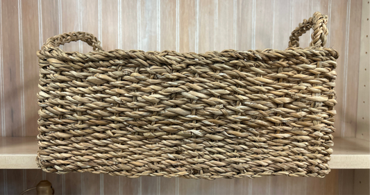 Large Rectangle Seagrass Basket