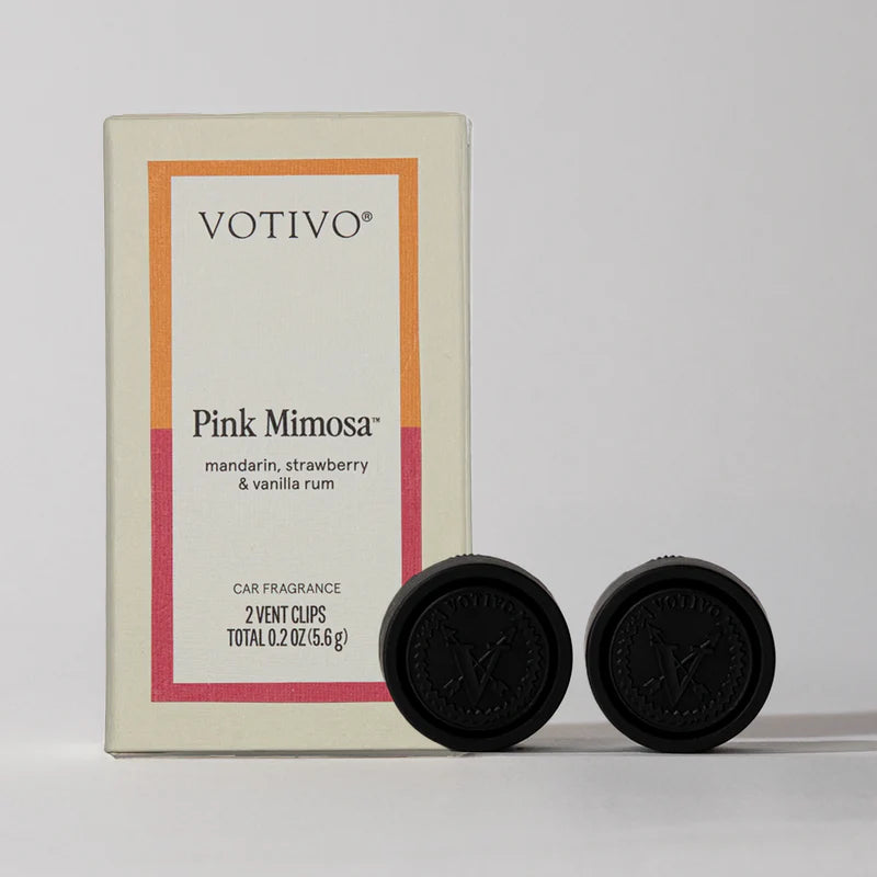 Votivo Pink Mimosa Car Fragrance (2 Pack)