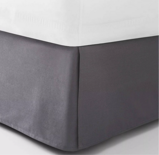 As Is Twin Bedskirt White - Room Essentials