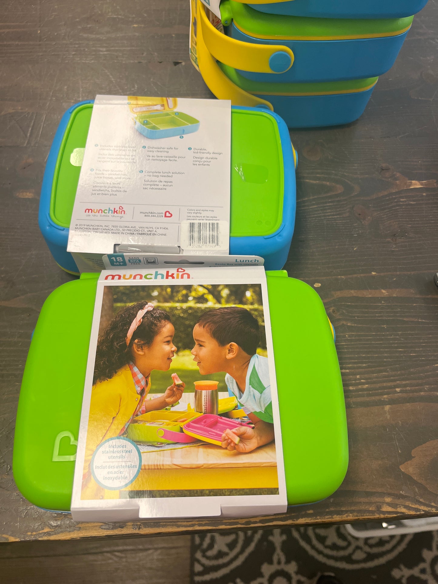 Munchkin Bento Toddler Lunch Box - Blue