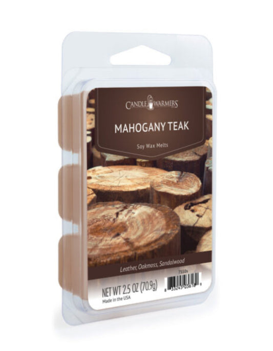 2.5oz Wax Melt Mahogany Teak