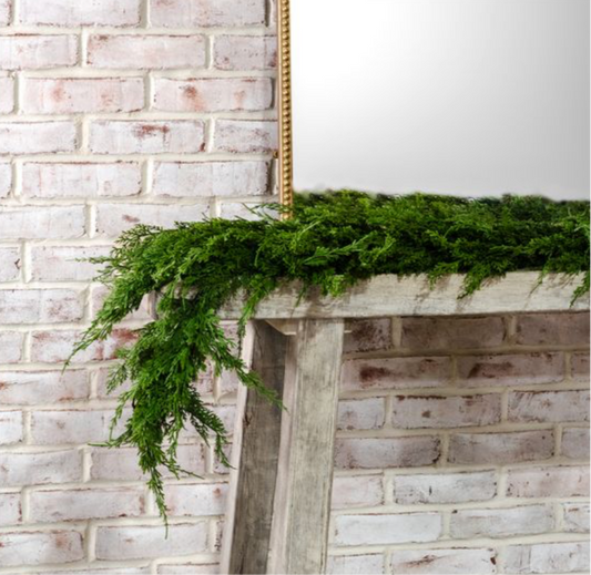 72" Cedar Green Garland