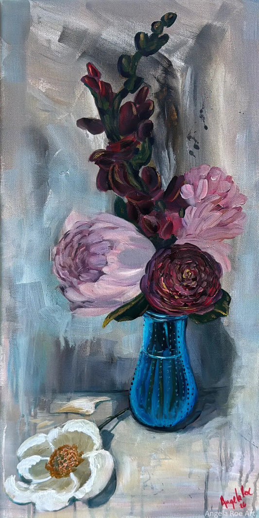 Angela Roe Art - Bloom In Place I