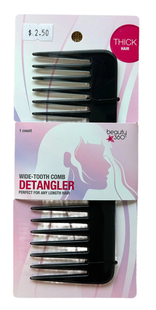 Conair Wide Tooth Comb Detangler for Thick Hair (432213)