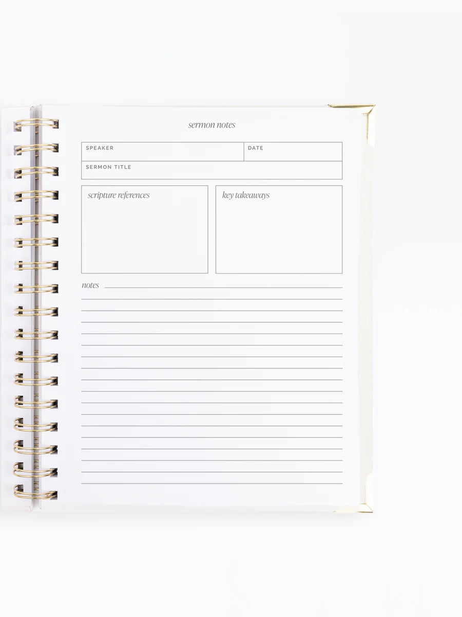 Sermon Notes Journal | Heirloom Tile