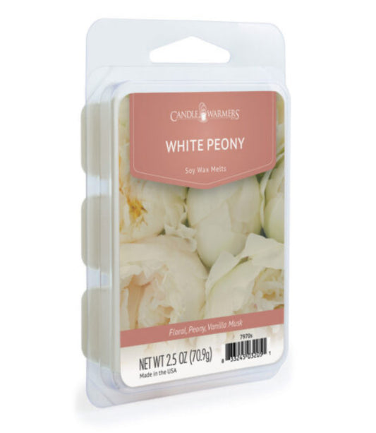2.5oz Wax Melt White Peony
