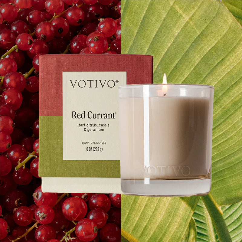 Votivo Red Currant 10 oz. Signature Candle