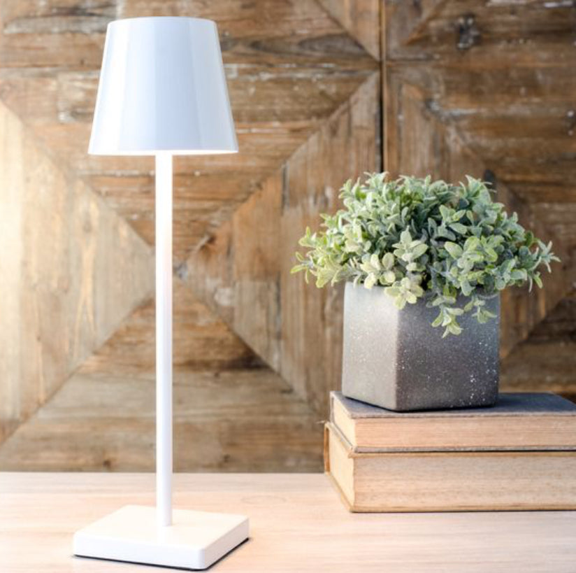 15" Rechargeable White LED Lamp