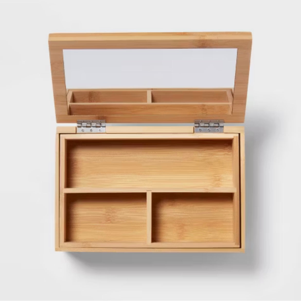 9" x 6" Rectangular Countertop Organizer with Mirror - Brightroom