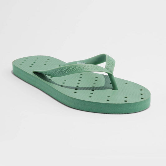 M Green Shower Flip Flop Sandals - Room Essentials