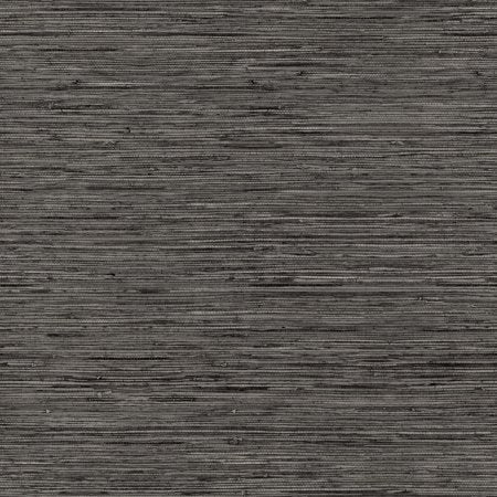 Grasscloth Grey Vinyl Peel and Stick Wallpaper Roll Covers 28.18 sq. ft.